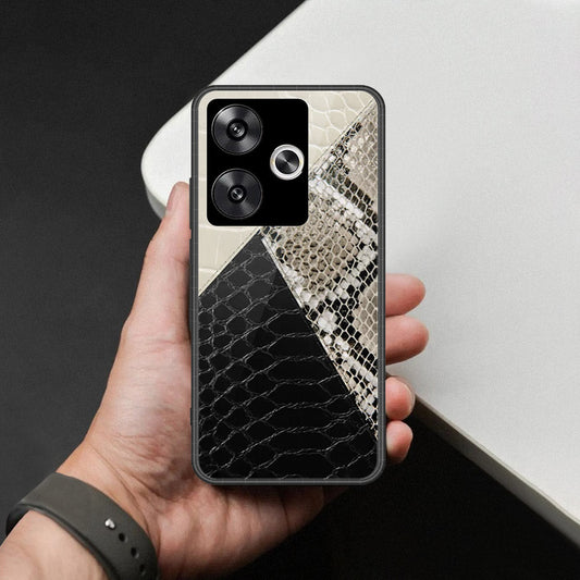 Xiaomi Poco F6 Cover - Printed Skins Series - HQ Ultra Shine Premium Infinity Glass Soft Silicon Borders Case
