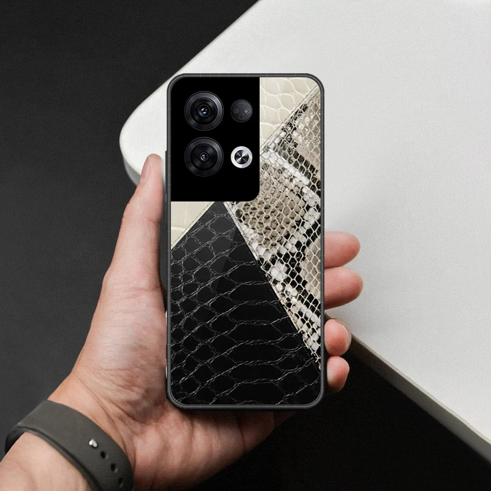 Oppo Reno 8 Pro Plus Cover - Printed Skins Series - HQ Ultra Shine Premium Infinity Glass Soft Silicon Borders Case