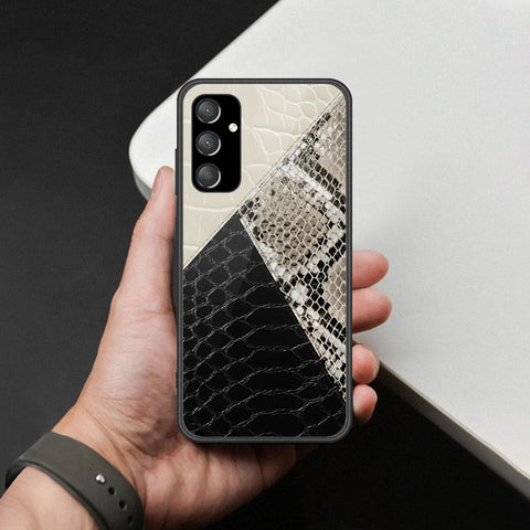 Samsung Galaxy A55 Cover - Printed Skins Series - HQ Ultra Shine Premium Infinity Glass Soft Silicon Borders Case (Fast Delivery)