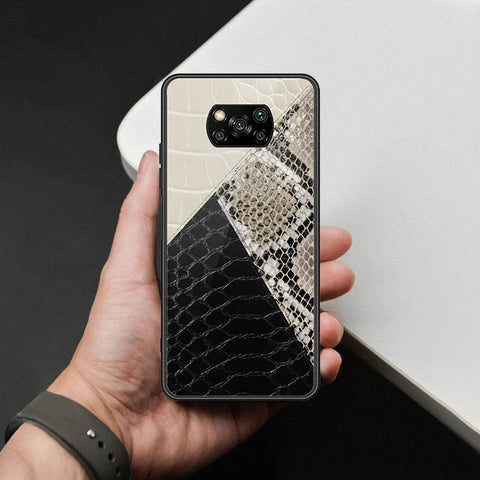 Xiaomi Poco X3 Pro Cover - Printed Skins Series - HQ Ultra Shine Premium Infinity Glass Soft Silicon Borders Case