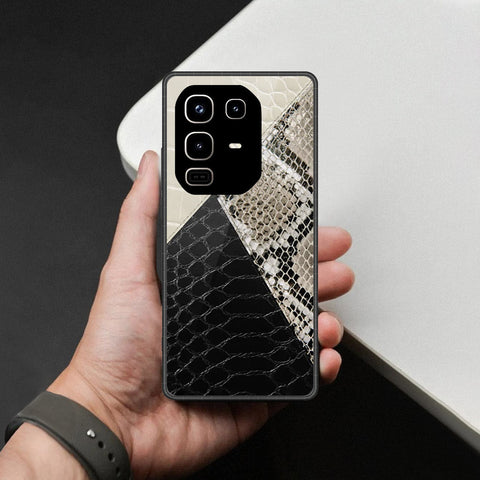 Infinix Note 50 Pro 4G Cover - Printed Skins Series - HQ Ultra Shine Premium Infinity Glass Soft Silicon Borders Case