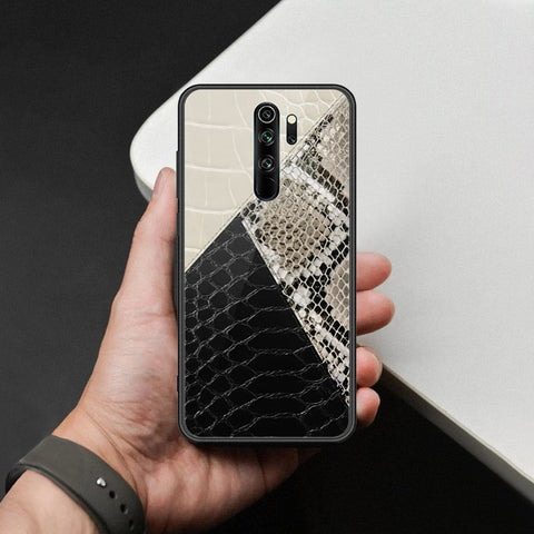 Xiaomi Redmi Note 8 Pro Cover - Printed Skins Series - HQ Ultra Shine Premium Infinity Glass Soft Silicon Borders Case