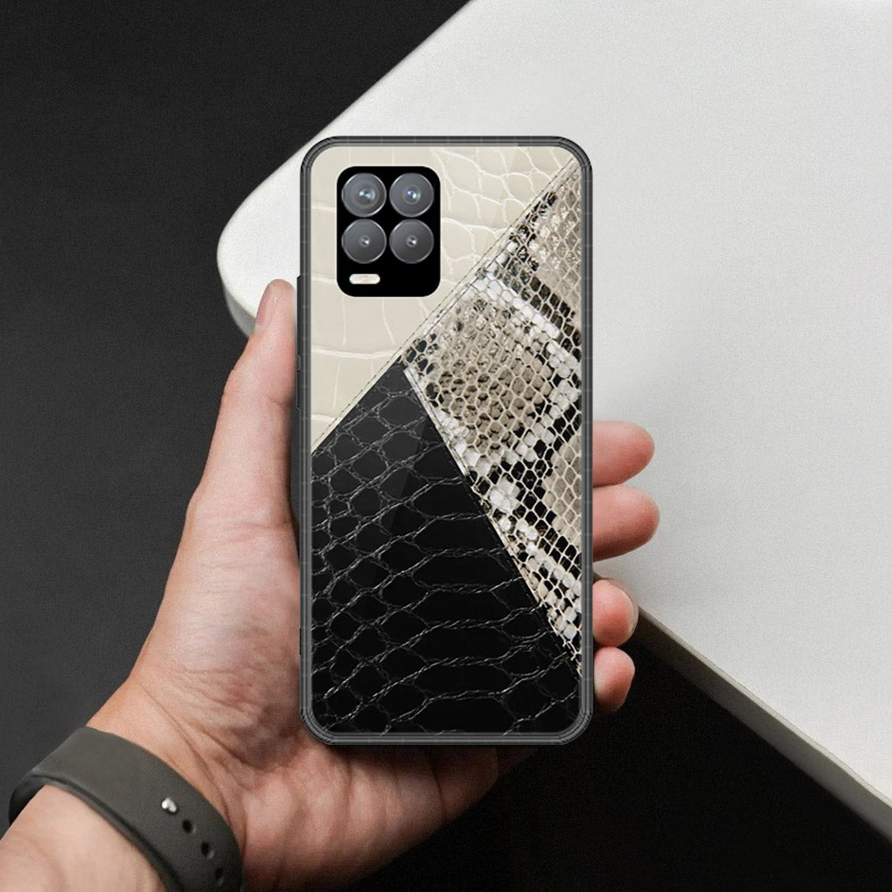Realme 8 Pro Cover - Printed Skins Series - HQ Ultra Shine Premium Infinity Glass Soft Silicon Borders Case