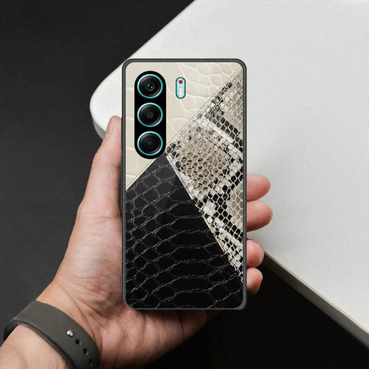 Tecno Camon 40 Pro 5G Cover - Printed Skins Series - HQ Ultra Shine Premium Infinity Glass Soft Silicon Borders Case