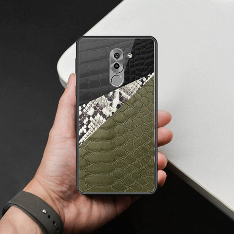 Huawei Honor 6X Cover - Printed Skins Series - HQ Ultra Shine Premium Infinity Glass Soft Silicon Borders Case