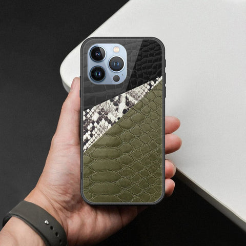iPhone 13 Pro Cover - Printed Skins Series - HQ Ultra Shine Premium Infinity Glass Soft Silicon Borders Case