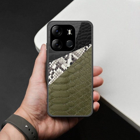 Infinix Smart 7 Plus Cover - Printed Skins Series - HQ Ultra Shine Premium Infinity Glass Soft Silicon Borders Case