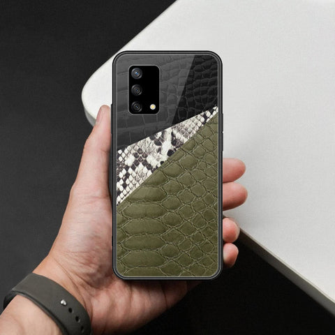 Oppo A74 Cover - Printed Skins Series - HQ Ultra Shine Premium Infinity Glass Soft Silicon Borders Case