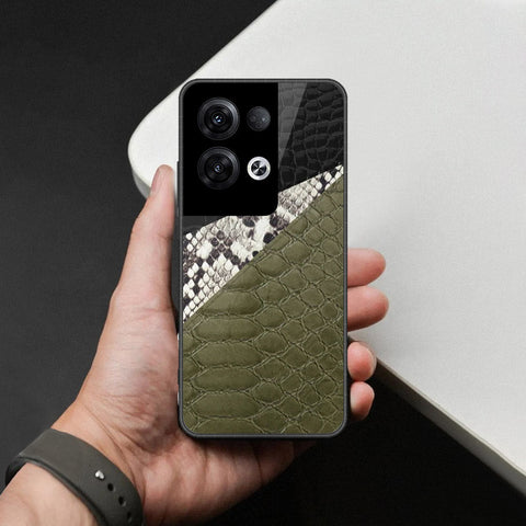 Oppo Reno 8 Pro Plus Cover - Printed Skins Series - HQ Ultra Shine Premium Infinity Glass Soft Silicon Borders Case