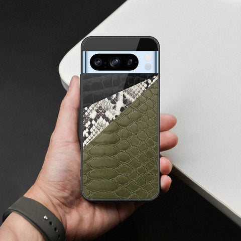 Google Pixel 8 Pro Cover - Printed Skins Series - HQ Ultra Shine Premium Infinity Glass Soft Silicon Borders Case