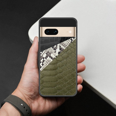 Google Pixel 7 Cover - Printed Skins Series - HQ Ultra Shine Premium Infinity Glass Soft Silicon Borders Case
