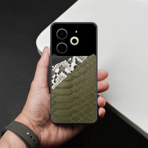 Tecno Pova 6 Cover - Printed Skins Series - HQ Ultra Shine Premium Infinity Glass Soft Silicon Borders Case