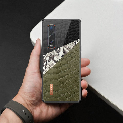 Oppo Find X2 Pro Cover - Printed Skins Series - HQ Ultra Shine Premium Infinity Glass Soft Silicon Borders Case