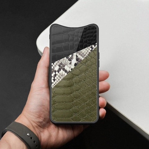 Oppo Find X Cover - Printed Skins Series - HQ Ultra Shine Premium Infinity Glass Soft Silicon Borders Case