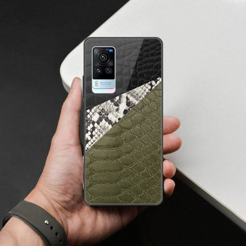 Vivo X60 Cover - Printed Skins Series - HQ Ultra Shine Premium Infinity Glass Soft Silicon Borders Case