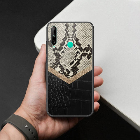 Honor 9C Cover - Printed Skins Series - HQ Ultra Shine Premium Infinity Glass Soft Silicon Borders Case