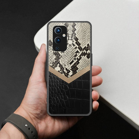 OnePlus 9 Cover - Printed Skins Series - HQ Ultra Shine Premium Infinity Glass Soft Silicon Borders Case