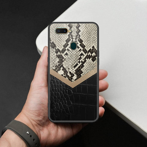 Oppo A11k Cover - Printed Skins Series - HQ Ultra Shine Premium Infinity Glass Soft Silicon Borders Case