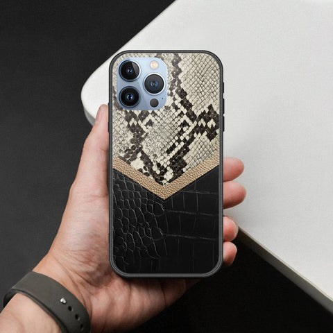iPhone 13 Pro Max Cover - Printed Skins Series - HQ Ultra Shine Premium Infinity Glass Soft Silicon Borders Case