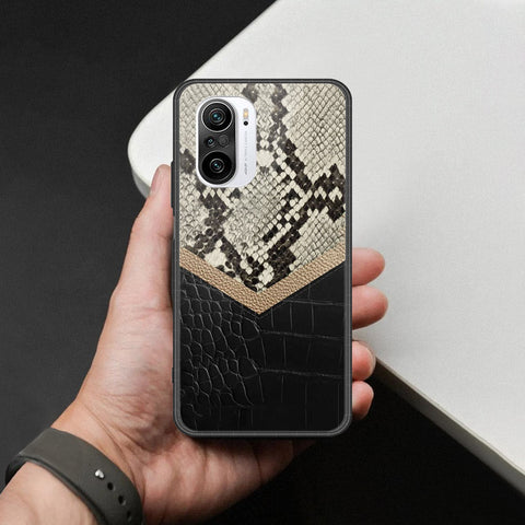 Xiaomi Poco F3 Cover - Printed Skins Series - HQ Ultra Shine Premium Infinity Glass Soft Silicon Borders Case