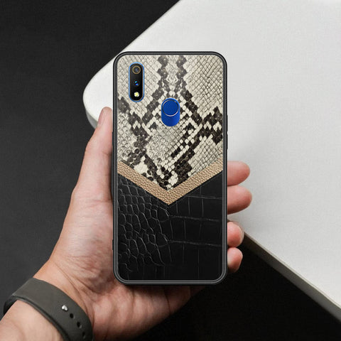 Realme 3 Pro Cover - Printed Skins Series - HQ Ultra Shine Premium Infinity Glass Soft Silicon Borders Case