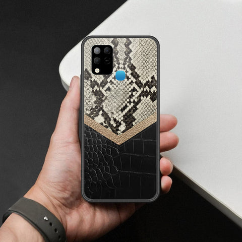 Infinix Hot 10s Cover - Printed Skins Series - HQ Ultra Shine Premium Infinity Glass Soft Silicon Borders Case