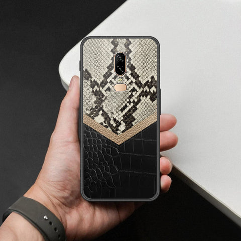 OnePlus 6 Cover - Printed Skins Series - HQ Ultra Shine Premium Infinity Glass Soft Silicon Borders Case
