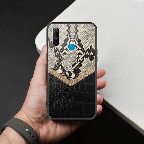 Realme 6i Cover - Printed Skins Series - HQ Ultra Shine Premium Infinity Glass Soft Silicon Borders Case