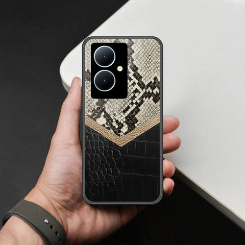 Vivo V29 Lite Cover - Printed Skins Series - HQ Ultra Shine Premium Infinity Glass Soft Silicon Borders Case
