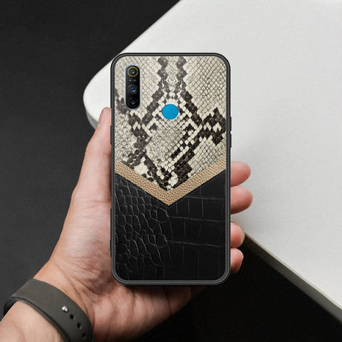Realme C3 Cover - Printed Skins Series - HQ Ultra Shine Premium Infinity Glass Soft Silicon Borders Case