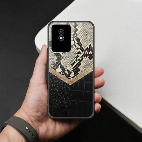 Vivo Y02A Cover - Printed Skins Series - HQ Ultra Shine Premium Infinity Glass Soft Silicon Borders Case