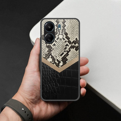 Xiaomi Redmi 13C Cover - Printed Skins Series - HQ Ultra Shine Premium Infinity Glass Soft Silicon Borders Case