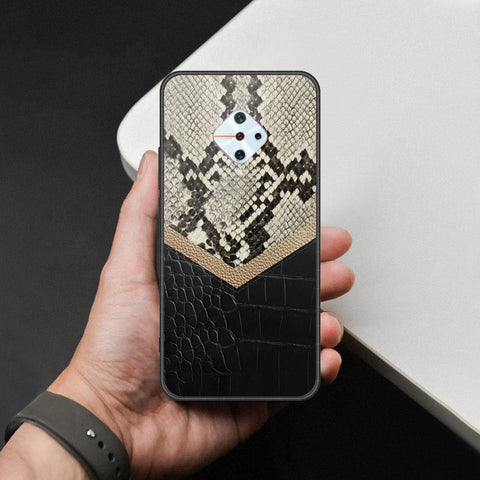 Vivo Y9s Cover - Printed Skins Series - HQ Ultra Shine Premium Infinity Glass Soft Silicon Borders Case
