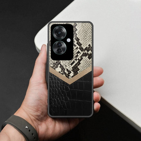 Oppo Reno 11F 5G Cover - Printed Skins Series - HQ Ultra Shine Premium Infinity Glass Soft Silicon Borders Case