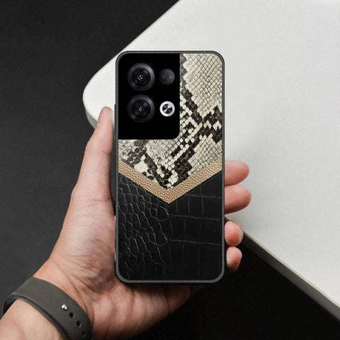 Oppo Reno 8 Pro Plus Cover - Printed Skins Series - HQ Ultra Shine Premium Infinity Glass Soft Silicon Borders Case