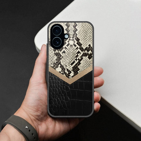 iPhone 18 - Printed Skins Series - HQ Ultra Shine Premium Infinity Glass Soft Silicon Borders Case