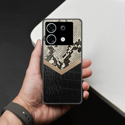 Infinix Zero 30 5G Cover - Printed Skins Series - HQ Ultra Shine Premium Infinity Glass Soft Silicon Borders Case