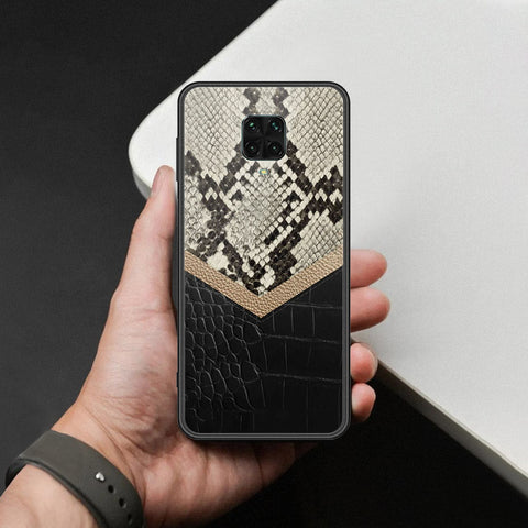 Xiaomi Redmi Note 9S Cover - Printed Skins Series - HQ Ultra Shine Premium Infinity Glass Soft Silicon Borders Case