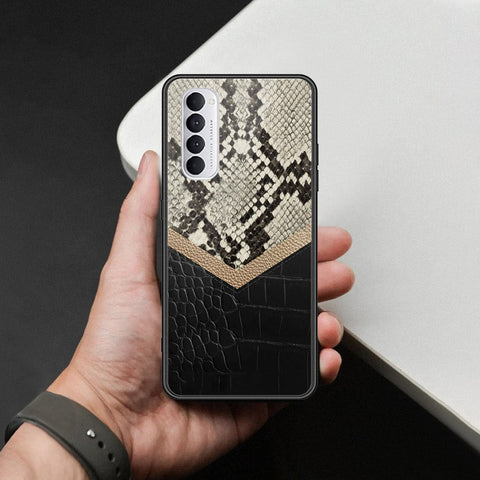 Oppo Reno 4 Pro Cover - Printed Skins Series - HQ Ultra Shine Premium Infinity Glass Soft Silicon Borders Case