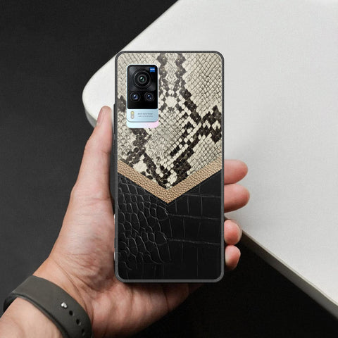 Vivo X60 Pro Cover - Printed Skins Series - HQ Ultra Shine Premium Infinity Glass Soft Silicon Borders Case