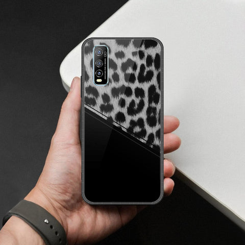 Vivo Y70s Cover - Printed Skins Series - HQ Ultra Shine Premium Infinity Glass Soft Silicon Borders Case