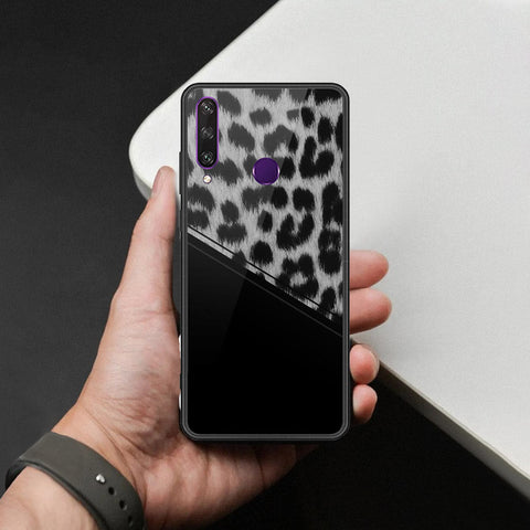 Huawei Y6p Cover - Printed Skins Series - HQ Ultra Shine Premium Infinity Glass Soft Silicon Borders Case