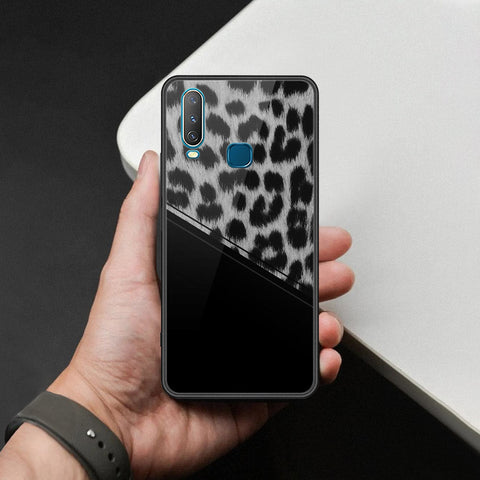 Vivo Y12 Cover - Printed Skins Series - HQ Ultra Shine Premium Infinity Glass Soft Silicon Borders Case