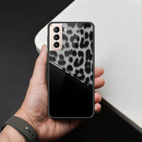 Samsung Galaxy S21 5G Cover - Printed Skins Series - HQ Ultra Shine Premium Infinity Glass Soft Silicon Borders Case