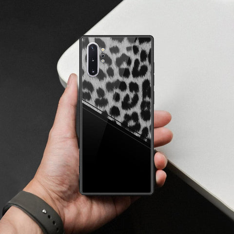 Samsung Galaxy Note 10 Plus Cover - Printed Skins Series - HQ Ultra Shine Premium Infinity Glass Soft Silicon Borders Case