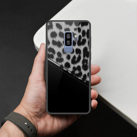 Samsung Galaxy S9 Plus Cover - Printed Skins Series - HQ Ultra Shine Premium Infinity Glass Soft Silicon Borders Case