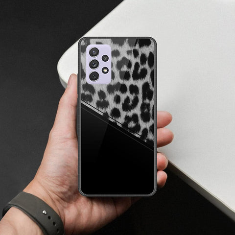 Samsung Galaxy A72 Cover - Printed Skins Series - HQ Ultra Shine Premium Infinity Glass Soft Silicon Borders Case