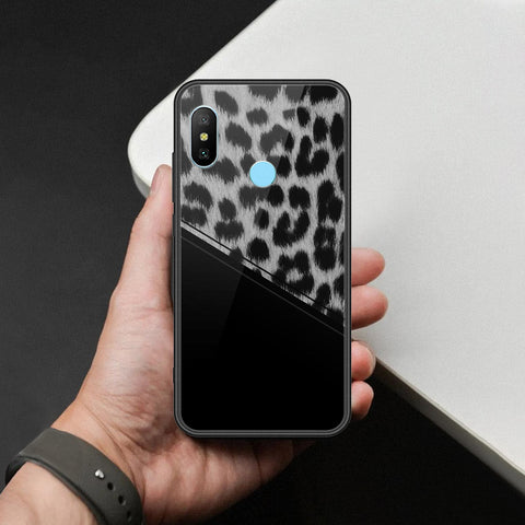 Xiaomi Mi A2 Cover - Printed Skins Series - HQ Ultra Shine Premium Infinity Glass Soft Silicon Borders Case