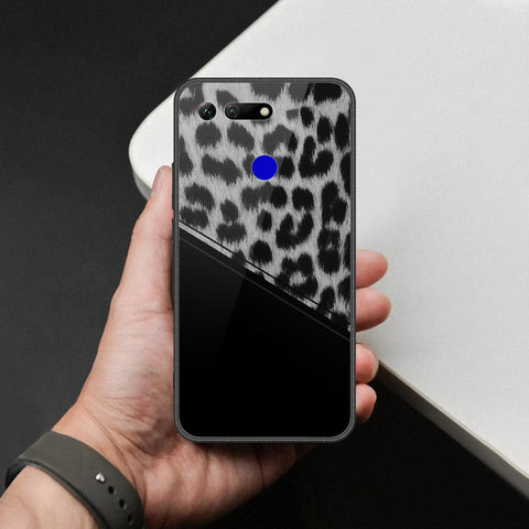 Huawei Honor View 20 Cover - Printed Skins Series - HQ Ultra Shine Premium Infinity Glass Soft Silicon Borders Case