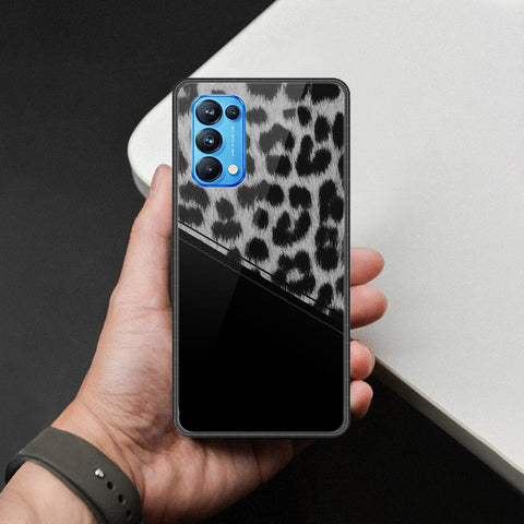Oppo Reno 5 Pro 5G Cover - Printed Skins Series - HQ Ultra Shine Premium Infinity Glass Soft Silicon Borders Case